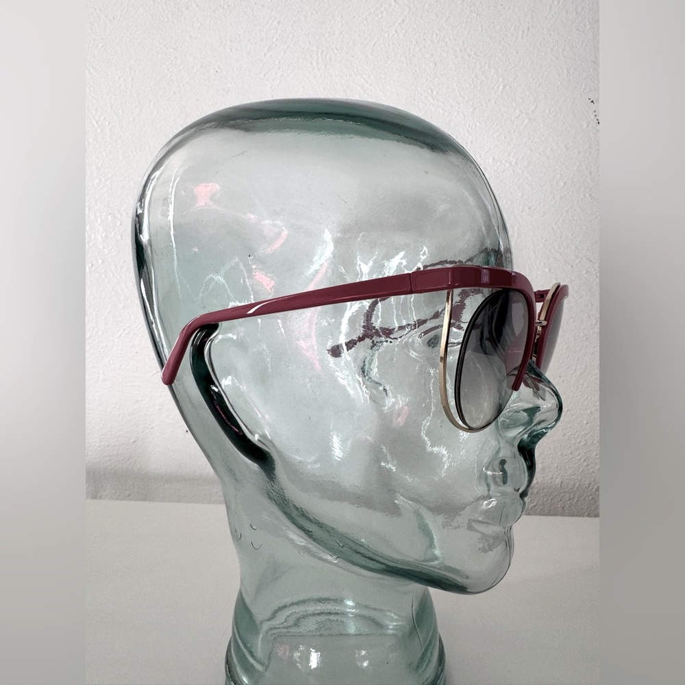 Ferrgamo Pink Cat Eye Sunglasses SF909S Funky Retro Designer - Picture 10 of 15